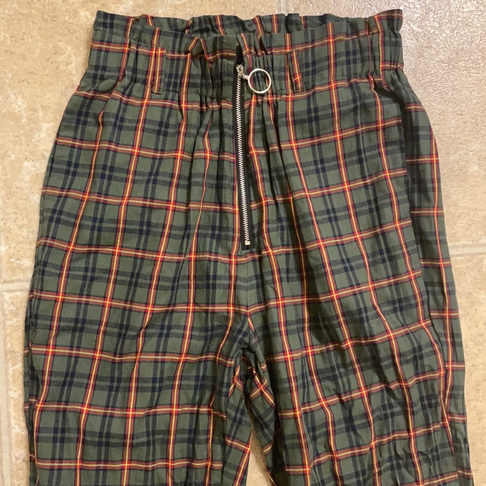 Plaid pants